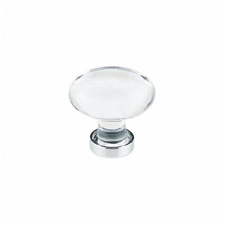 Patioplus 1.25 in. Hampton Cabinet Knob, Bright Chrome PA3232771