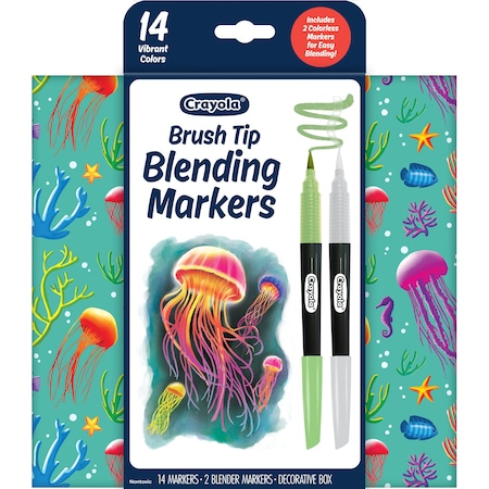 Crayola Blending Markers, 16-Piece Set 58-6754