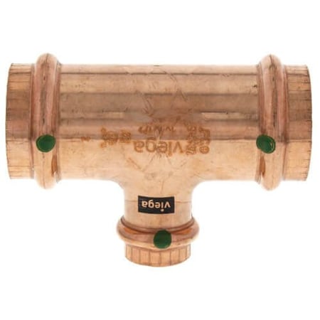 Viega 2-1/2 in x 2-1/2 in x 1/2 in ProPress XL-C Copper Tee (Lead Free) 22311