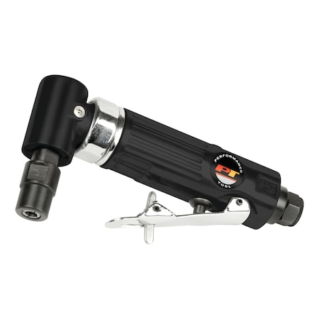 Performance Tool 1/4 in. Angle Die Grinder, Variable Speed, Rear Exhaust, Aluminum Housing M656