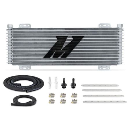 Hard Top Silver Stacked Plate Transmission Cooler for 2013-Row HA3849888