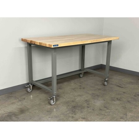 Stackbin Workbench, Mobile, Tubular, Frame M6030-1012-BL