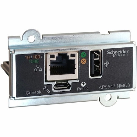 Apc NETWORK MANAGEMENT CARD FOR EASY UPS, 3-PHASE AP9547