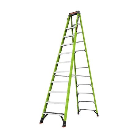 Little Giant Ladders Stepladder, 375 lb. Capac., 10 Steps, Green 15832-001