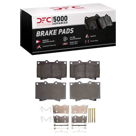 Dfc 5000 Advanced Disc Brake Pad Set,  1551-0772-01