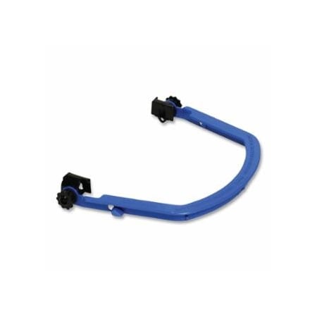 Bullard Face Shield Bracket, Slotted, Dielectric, Nylon, Used with C30/S51/S61/S62 Hard Hats, Black,  216-400