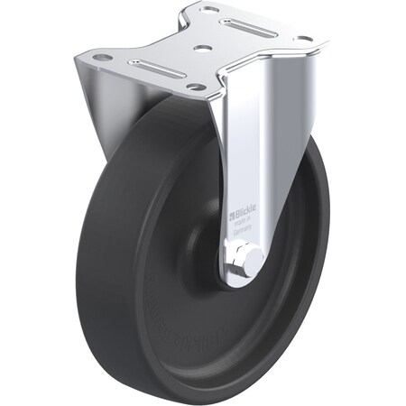 Blickle Rgd Plate Castr, Glass Nylon, 8", 770 lb. B-POHI 200G
