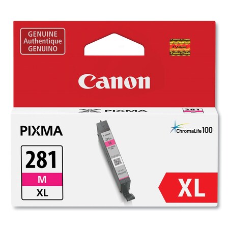 Canon 2035C001 (CLI-281) ChromaLife100 Ink, Magenta 2035C001