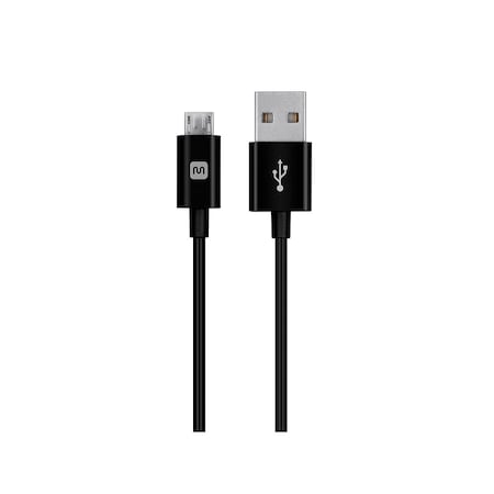 Monoprice Usb A To Micro B Cable, 10 ft.Black 13932