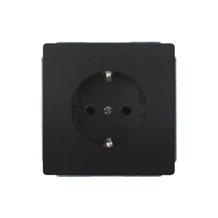 Siemens DELTA style, Antracite cosso SCHUKO socket outlet 10/16 A 250 V 5UB1855-0AC01