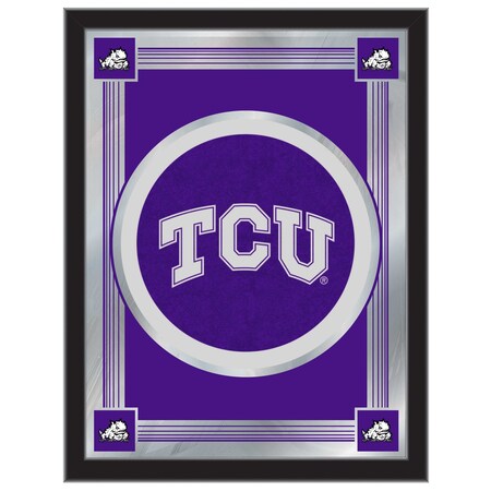 Holland Bar Stool Co TCU 17" x 22" Logo Mirror MLogoTexChr