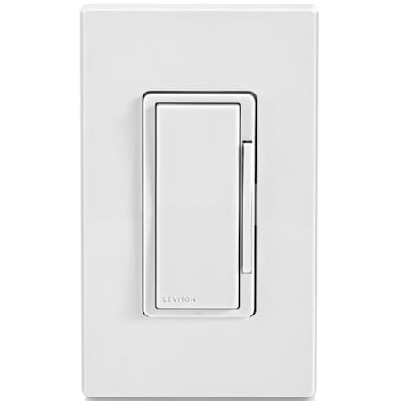 Leviton Decora Smart Dimmer Switch with Z-Wave 800 Series White ZW6HD-1RW