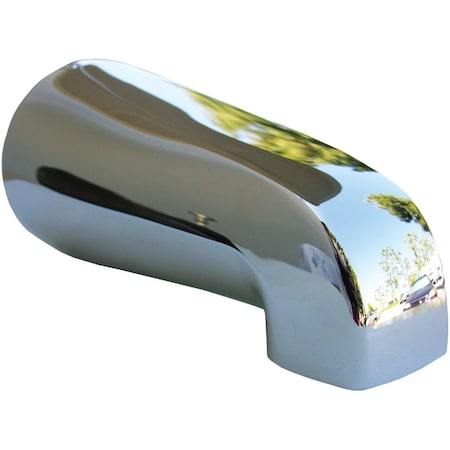 Westlake Pipe & Fittings 4-Way Chrome Bathtub Spout with Diverter 08-1101