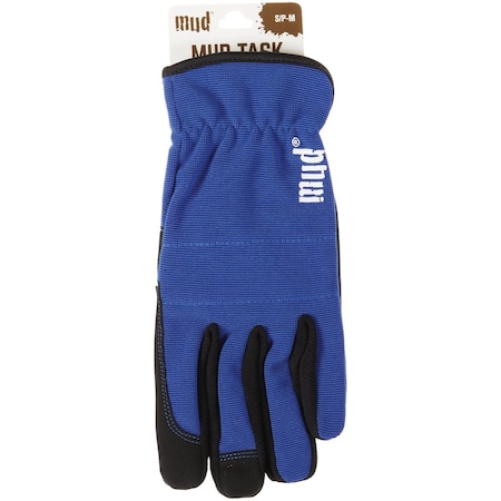 Mud Womens Small/Medium Synthetic Leather True Blue Garden Glove MD52001TB-WSM
