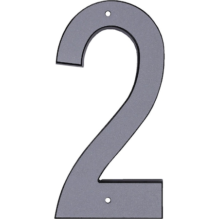 Hy-Ko 4'' Reflective Plastic Number 2 30652-5