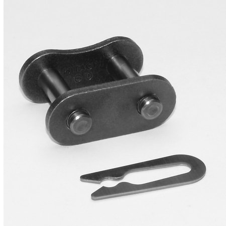 Senqcia Hi-Max British Standard Single Strand Spring Clip Connecting Link, 06B, 3/8 P, .129 Pin 06BHMCL
