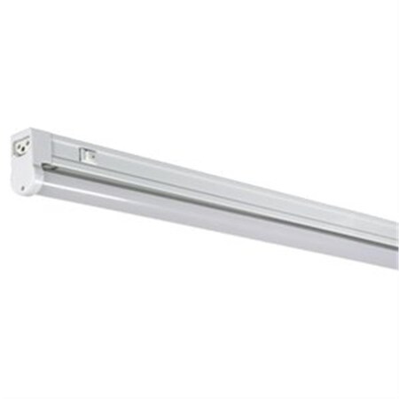 Jesco Sleek Led Adjustable 48 in. 4000K White With Switch SGA-LED-48/40-WH-SW