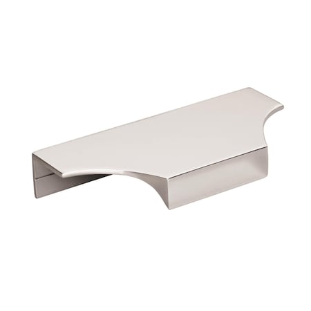 Amerock Extent 4-3/16 in 106 mm Center-to-Center Polished Chrome Cabinet Edge Pull BP3675026