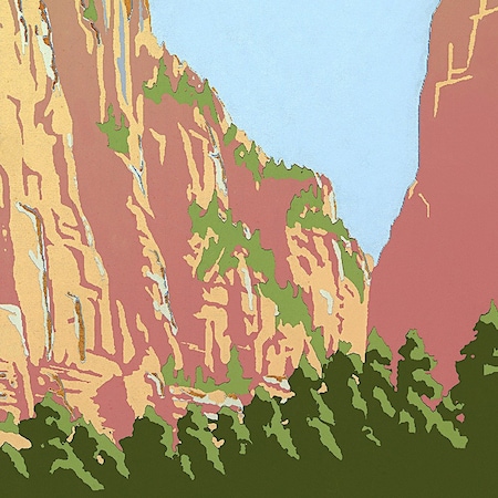 Homeroots 8.5" x 11" Zion National Park c1938 Vintage Travel Poster Wall Art 394388