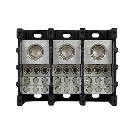 Eaton Bussmann PowerDistributionBlock, 420A, 600V, 3Poles 16376-3