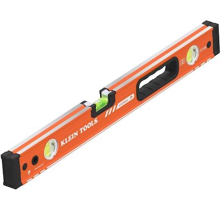 Klein Tools Magnetic Box Beam Level, 3 Vial, 24-Inch 93524MAG