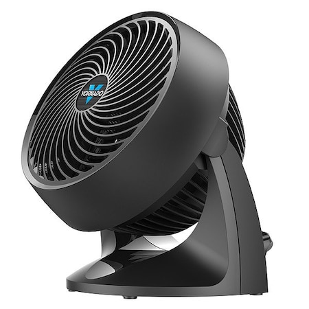 Vornado CirculatingFan, 7-3/16inDia, Black, Plug-In CR1-0116-06