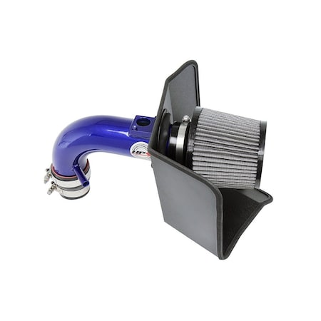 Hps Performance Air Intake Kit with Heat Shield, Blue,  827-696BL