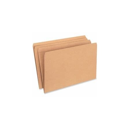 Universal File Folder 9-5/8" x 14-3/4", Straight Tab, Brown, 100PK UNV16140