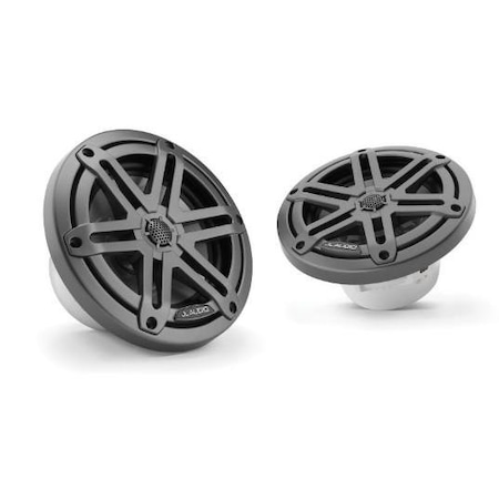 Jl Audio 6.5in Marine Speakers, Sport Grille, Gunmetal, 93512, 010-03061-00, 2PK 93512/010-03061-00
