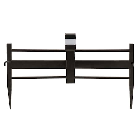 Sunjoy Cromwell Solar Garden Border Fencing Black, 5PK A411900221