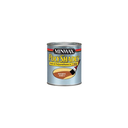 Minwax Co, The Gloss Olde Maple Polyshades Wood Stain, Qt. 61430