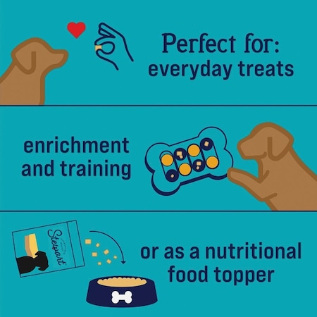 Stewart 3 Oz. Pouch Freeze-Dried Chicken Breast Dog Treats 400964