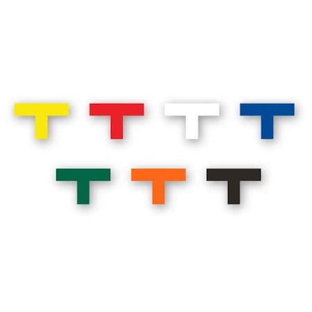 Ergomat DuraStripe Supreme 11.5inx7.5inx3.5in Tfts Yellow, 15PK DSV-T11.5-Y-KIT