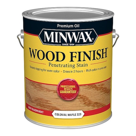 Minwax Wood Stain, 1 gal, Colonial Maple 710750000