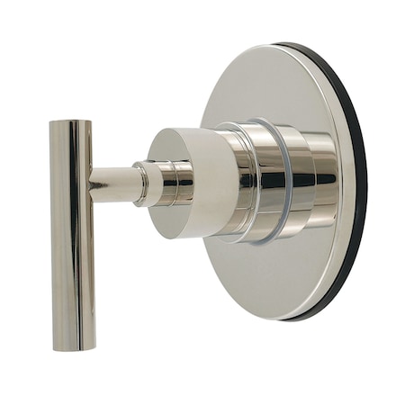 Kingston Brass Single-Handle Six-Way Diverter Valve with Round Trim Kit, Polished Nickel KS4036CML