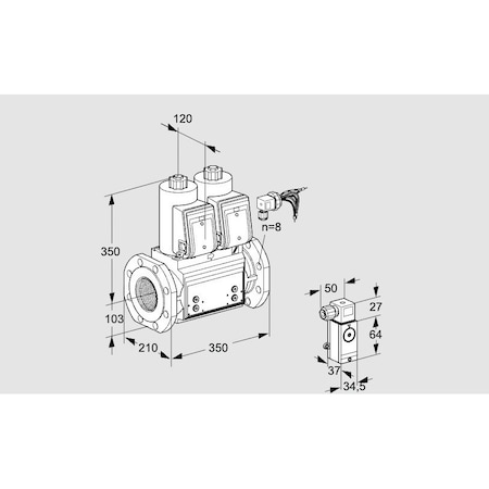 Honeywell Kromschroder VCS8100F05NNWRB/PPPP/2-P3 KS88205138
