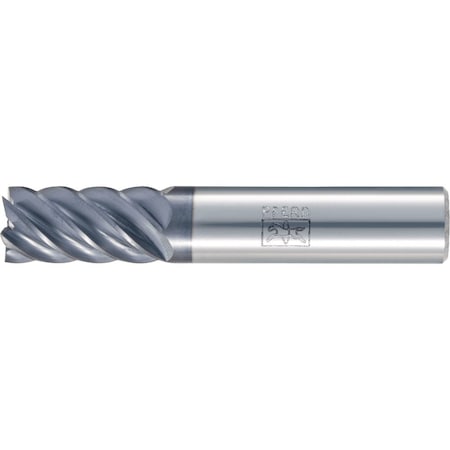 Pferd PFERD Square End Mill, 6 flutes, 5/8'' Dia, 1-1/4'' APMX, 3-1/2'' OAL, cylindrical shank 23003065
