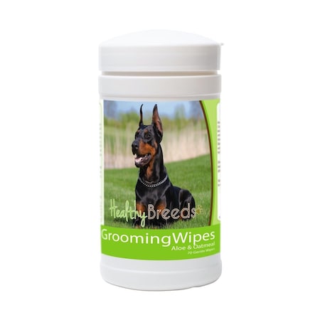 Healthy Breeds Doberman Pinscher Grooming Wipes 840235151753