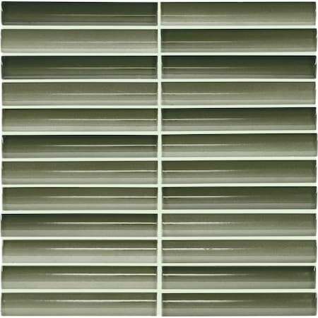 Daltile Artefino Vintage 1 x 6 Pencil Mosaic 9.60 SQFT/Carton, 10PK AR1716PENCLMSGL