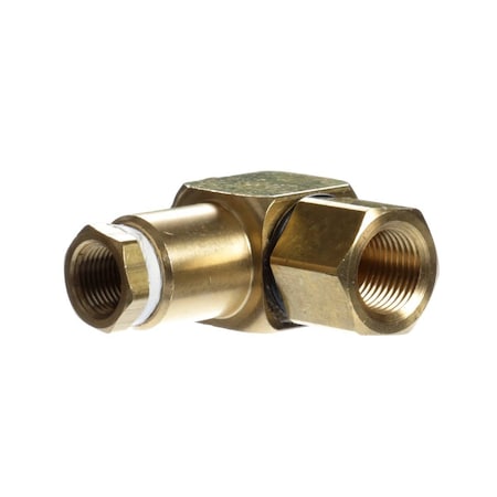 Spraymaster Swivel, HSRL, 90-Degrees, 1/2in FM x 3/8in FM, Brass 300-1768