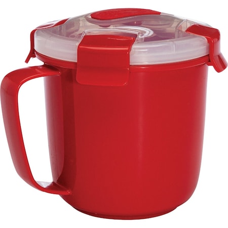 Epoca Ecolution 24 Oz. Red Microwave Mug EMWRE-2824