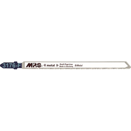 Mps Bi-M 5.2-in 16-25 TPI metal cutting Jig Saw blade, 5PK 3176-F-5