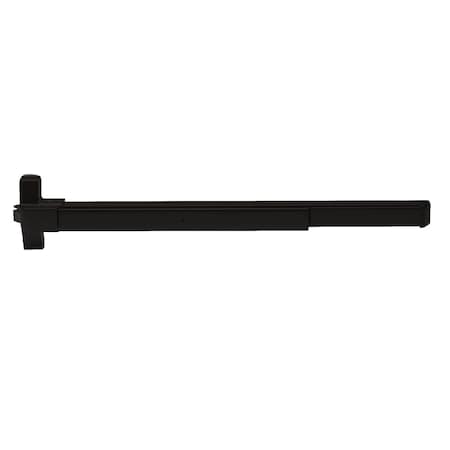 Trans Atlantic 500 Series Black Grade 1-Commercial 36 in. Rim Panic Exit Device ED-501-BK