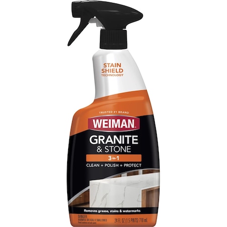 Weiman Citrus Scent Granite and Stone Polish 24 oz Liquid 114A