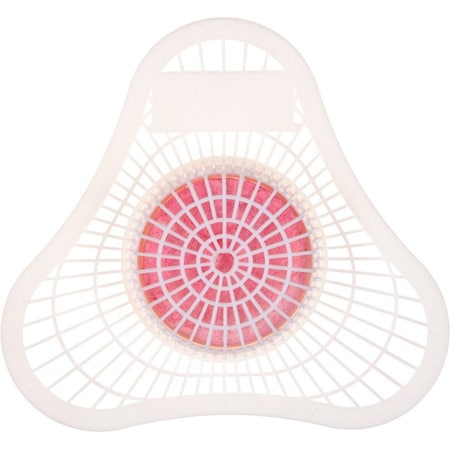 Hospeco Health Gards Urinal Screen w/Non-Para Block, Pink Cherry - Pack of 12 1901