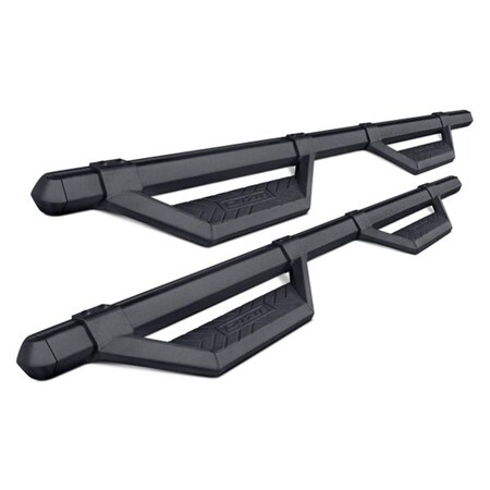 Hands On DZ66321CTB 3 in. Hex Series Cab Length Side Steps HA3583806