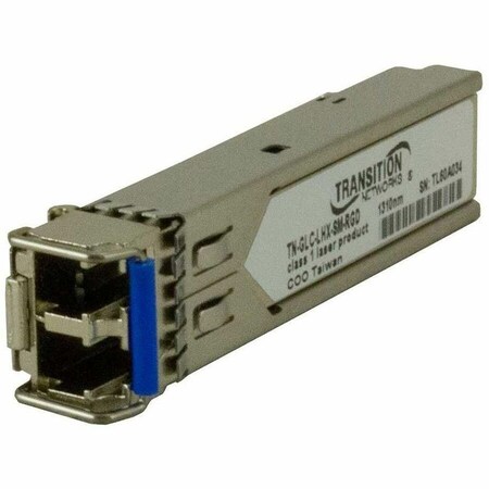 Transition Networks TRANSCEIVER- SFP, CC, 1000BASE-LX, 1310NM, SM LC, 40KM, 3.3V, DMI, -40 - 85C TN-GLC-LHX-SM-RGD