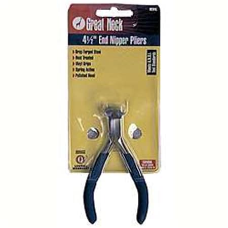 Great Neck Saw Mfg. Great Neck Saw 4-.50in. End Cutting Pliers  HEN4C 76812004505