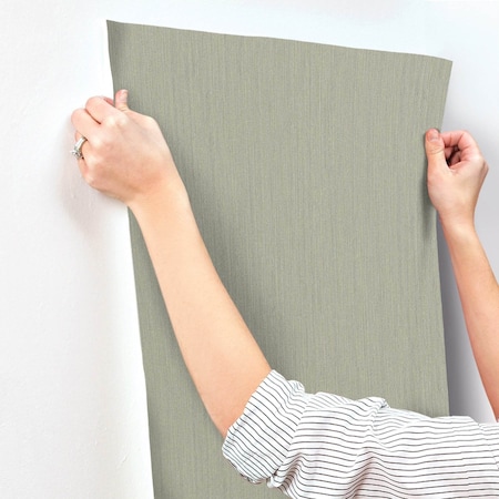 A-Street Prints Midolin Vass Olive Texture Wallpaper 4171-17221