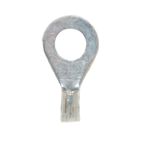 Hillsdale Terminal Ring Terminal, 1/4 in Stud Size, 18 AWG, 600 V, 1000 PK 10041BZ